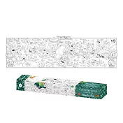 【安垛小姐】法國 Moulin Roty 巨型著色海報- 叢林巨人