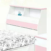 【文創集】雪莉 環保3.5尺單人南亞塑鋼床頭箱(不含床底&不含床墊) 時尚雙色