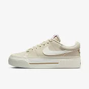 Nike Wmns Court Legacy Lift [DM7590-200] 女 休閒 經典 復古 厚底 穿搭 奶茶