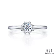 【點睛品】Infini Love Diamond IGI 30分 純淨光環 鉑金鑽石戒指(港圍11)