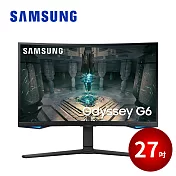 SAMSUNG 27吋 Odyssey G6 1000R 曲面電競顯示器 S27BG650EC
