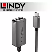 LINDY 林帝 主動式 USB3.1 Type-C to HDMI2.0 4K/60HZ 鋁合金轉接器 (43287)