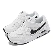 Nike 休閒鞋 Air Max SC PSV 中童 童鞋 白 經典 皮革 魔鬼氈 氣墊 CZ5356-102