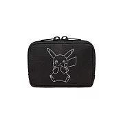 【OUTDOOR】寶可夢Pokemon-夜光皮卡丘零錢包-黑色 ODGO21A07BK