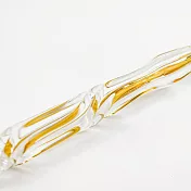 皮爾卡登  Pierre Cardin  貓咪水晶筆+筆擱 - 黃