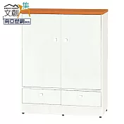 【文創集】雷凱 環保2.8尺南亞塑鋼開門二抽鞋櫃 時尚雙色
