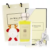 Jo Malone 星光聖誕 星光柑橘與蜂蜜香水(100ml)[附禮盒+提袋]+聖誕麋鹿擴香石-國際航空版