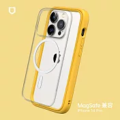 犀牛盾iPhone 14 Pro (6.1吋) Mod NX(MagSafe兼容) 邊框背蓋兩用手機保護殼- 黃