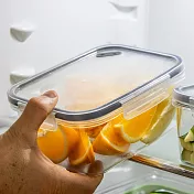 《MasterClass》長方Tritan密封便當盒 | 環保餐盒 保鮮盒 午餐盒 飯盒 - 1.5L