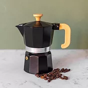 《La Cafetiere》義式摩卡壺 | 濃縮咖啡 摩卡咖啡壺 - 黑3杯