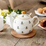 《London Pottery》Farmhouse石陶濾茶壺(蜜蜂900ml) | 泡茶 下午茶 茶具