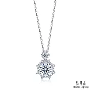 【點睛品】 Infini Love Diamond IGI 30分 光環 鉑金鑽石項鍊
