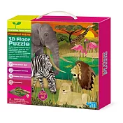 【4M】3D野生動物園拼圖 3D Puzzles Safari 學齡前啟蒙系列 04679