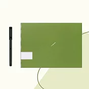 ​Neo smartpen｜好好生活系列 M1+ 靈感空白線裝素描本/筆記本 經典黑