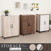 Homelike 喜家居二門鞋櫃(胡桃色)(2242) 胡桃色