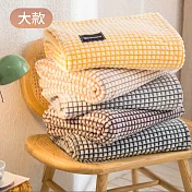 CS22 日式簡約牛奶絨蓋毯3色(180cm*200cm) 湖藍