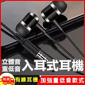 HiFi超立體降噪重低音3.5mm入耳式有線耳機耳麥(E28) 白色