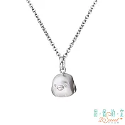 甜蜜約定2SWEET 單純拉拉熊Rilakkuma純銀墜子  送黑皮繩項鍊