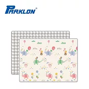 Parklon 韓國帕龍 DOUBLE SIDED PRIME LIVING MAT 雙面包邊地墊 150x200x1.5cm - 大象千鳥紋