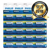 【Philips 飛利浦】高伏特12V 遙控器鹼性電池 LR23/23A/A23 (20入)