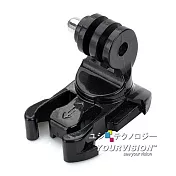 GoPro 副廠 360度可旋轉 J型 快插活動基座 活動底扣 快速安裝卡扣 for HERO 小蟻 SJCAM