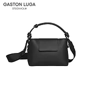 GASTON LUGA Splashini 個性防水斜挎側背包 - 經典黑