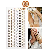 【The One】歐美時尚金屬感紋身貼(中)-10-雷神的禮物