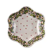 波蘭陶 花飛絢麗系列 花型盤(大) 24cm 波蘭手工製