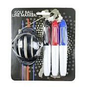 【LOTUS】高爾夫三直線畫線器套組