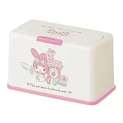 【Sanrio 三麗鷗】口罩收納盒 衛生紙收納盒 (約可放50入) (20.5*10.5*13cm) 美樂地果醬