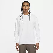 Nike AS M NSW PREM ESSNTL SUST LS T 男長袖上衣-DO7391100 M 白