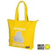 SMILEY WORLD ~ 亮彩潮流單肩包/手提包(黃) 黃