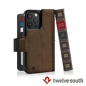 Twelve South BookBook iPhone 14 Pro 復古書仿舊皮革保護套
