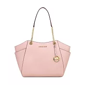 MICHAEL KORS 簡約鍊帶防刮托特包  粉