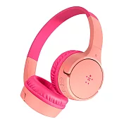 【Belkin】SOUNDFORM™ Mini 頭戴式兒童無線耳機 粉色