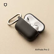 犀牛盾 Airpods Pro 2 (第2代) 防摔保護套(含扣環) - 經典黑 經典黑