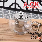 A-OK養生泡茶壺-200ml-2入組