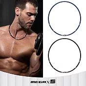 &MORE愛迪莫 X5 特仕版鈦鍺項鍊 (白鋼)- S 純黑