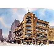 【玲廊滿藝】(阿力)余思瑩-台南-林百貨27x39cm