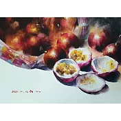【玲廊滿藝】(阿力)余思瑩-百香果-憧憬27x39cm