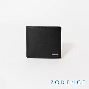 ZODENCE BECK進口牛皮8卡短夾 黑