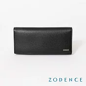 ZODENCE BECK進口牛皮10卡長夾 黑