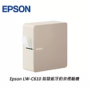 Epson LW-C610 智慧藍牙奶茶標籤機