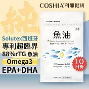 【COSHIA  科雅健研】SFOE 超臨界魚油專家