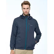 【荒野wildland】男輕量天鵝絨防風保暖外套幻影灰 M 幻影灰