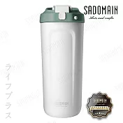 仙德曼316真空吸管直飲杯-700ml(贈送上蓋顏色隨機)-叢林綠