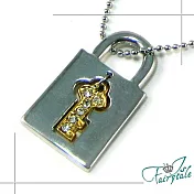 【伊飾童話】秘密心鎖＊雙垂綴心意項鍊