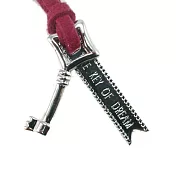 【伊飾童話】The Key Of Dream＊雙墜鍊  桃紅