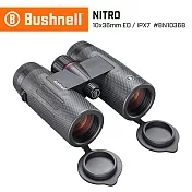 望遠鏡評鑑採購推薦 【美國 Bushnell】Nitro 戰硝系列 10x36mm ED螢石中型雙筒望遠鏡 BN1036B