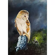 【玲廊滿藝】張懿-守護之翼91x65cm